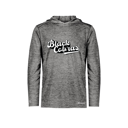 [FOLHCGBK-YS-LOGO3] Decker Youth Charge Hoodie (Youth S, Black, Logo 3)