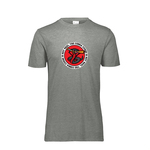 [FTSCUBGY-YS-LOGO1] Decker Youth Tri-Blend T-Shirt - Short Sleeve (Youth S, Gray, Logo 1)