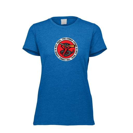 [FTSCUBRY-FAXS-LOGO1] Decker Women's Tri-Blend T-Shirt - Short Sleeve (Female Adult XS, Royal, Logo 1)