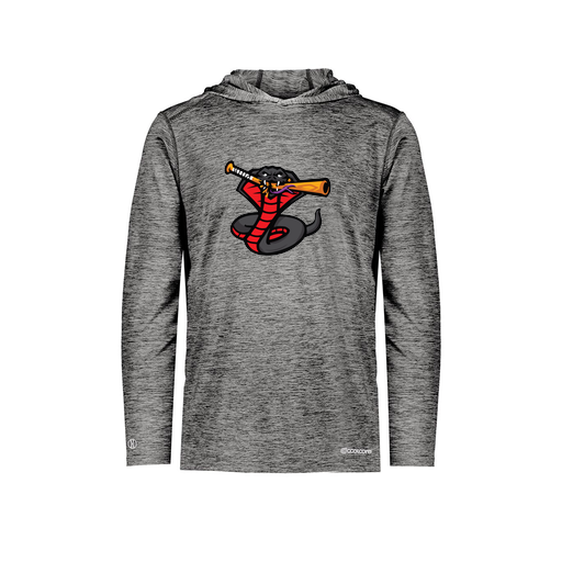 [FOLHCGBK-AS-LOGO2] Decker Men's Charge Hoodie (Adult S, Black, Logo 2)