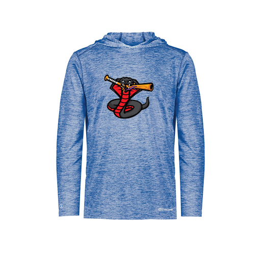 [FOLHCGRY-AS-LOGO2] Decker Men's Charge Hoodie (Adult S, Royal, Logo 2)