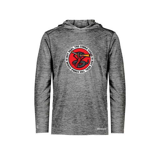 [FOLHCGBK-YS-LOGO1] Decker Youth Charge Hoodie (Youth S, Black, Logo 1)